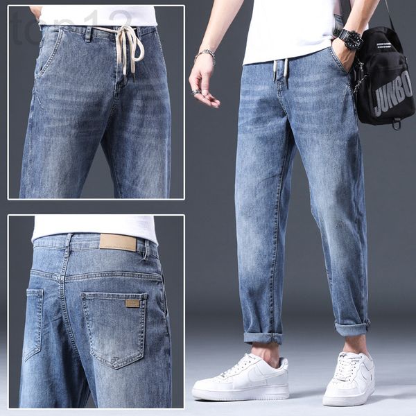 men's jeans designer 2022 spring and summer korean version of simple youth weiha jeans men's elastic slim fit small foot straight, Blue
men's jeans designer 2022 spring and summer korean version of simple youth weiha jeans men's elastic slim fit small foot straight, Blue