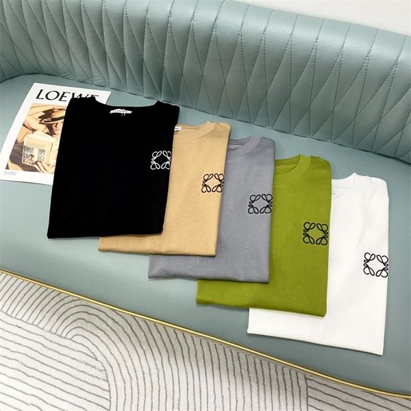 spring new couple classic embroidered neck t-shirt for men women 80% off factory wholesale, White
spring new couple classic embroidered neck t-shirt for men women 80% off factory wholesale, White