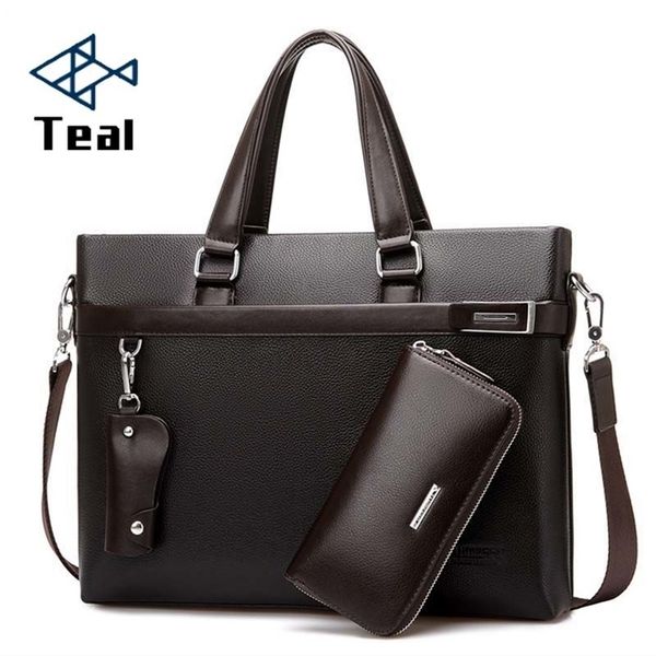 3pcs set men briefcase leather male business office bags mens briefcase black brown lapbriefcase 201119
3pcs set men briefcase leather male business office bags mens briefcase black brown lapbriefcase 201119