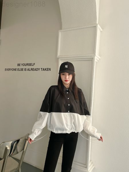 women's jackets designer 22 early spring new simple black and white color matching single breasted jacket personalized popular contrast, Black;brown
women's jackets designer 22 early spring new simple black and white color matching single breasted jacket personalized popular contrast, Black;brown