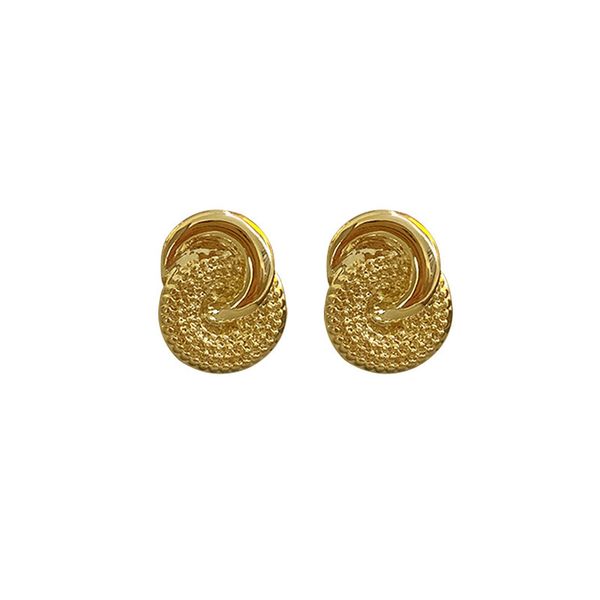 metal earrings high sense temperament women's new net red fashion simple, Golden;silver
metal earrings high sense temperament women's new net red fashion simple, Golden;silver