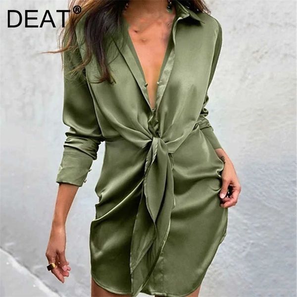 deat women bandage pleated midi-long shirt turn-down collar long sleeve fashion temperament spring autumn 11d1748 210709, White
deat women bandage pleated midi-long shirt turn-down collar long sleeve fashion temperament spring autumn 11d1748 210709, White