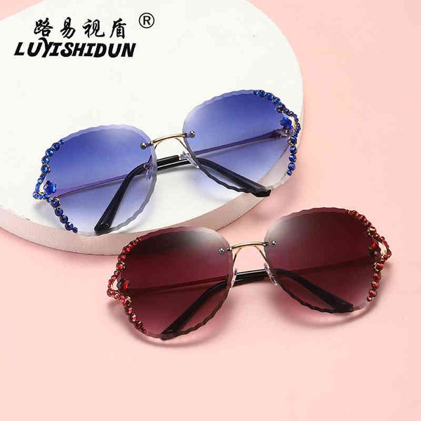 sunglasses net red ins women inlaid with diamond korean fashion personality crystal frameless anti ultraviolet 6prw, White;black
sunglasses net red ins women inlaid with diamond korean fashion personality crystal frameless anti ultraviolet 6prw, White;black