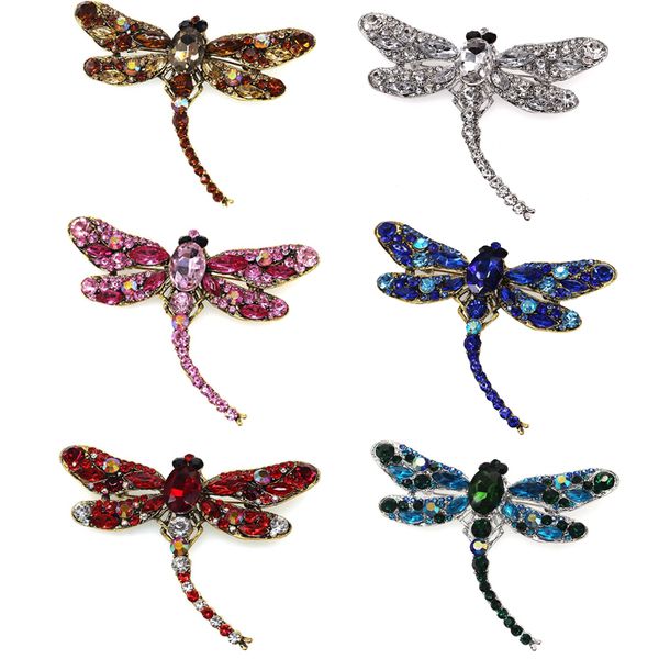 20 pcs/lot large crystal rhinestone brooch animal multicolor big dragonfly insect pins women men brooches pin, Gray
20 pcs/lot large crystal rhinestone brooch animal multicolor big dragonfly insect pins women men brooches pin, Gray