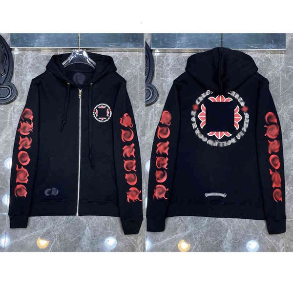 fashion mens loose sweatshirts classic brand ch designer hoodie horseshoe sanskrit print luxury zipper jacket pullover hooded coat women sw, Black
fashion mens loose sweatshirts classic brand ch designer hoodie horseshoe sanskrit print luxury zipper jacket pullover hooded coat women sw, Black
