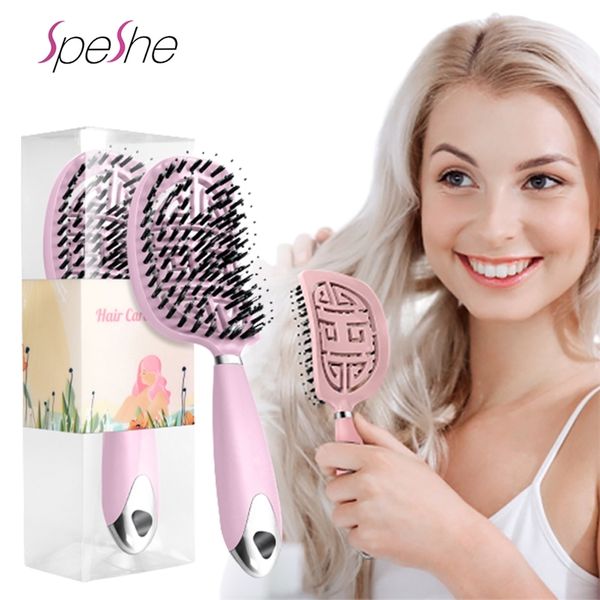 professional detangling brush brush anti klit brushy haarborstel scalp massage combs for women hair styling tools 220708, Silver
professional detangling brush brush anti klit brushy haarborstel scalp massage combs for women hair styling tools 220708, Silver