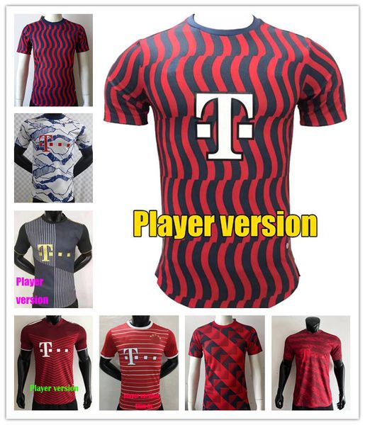 player version soccer jerseys oktoberfest fourth 22 23 #9 lewandowski home red de foot jersey 2022 2023 coman kimmich away black football sh, Black;yellow
player version soccer jerseys oktoberfest fourth 22 23 #9 lewandowski home red de foot jersey 2022 2023 coman kimmich away black football sh, Black;yellow