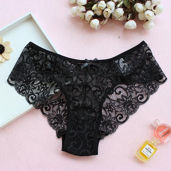 1pcs lace panties women fashion seamless cotton breathable briefs low waist underwear plus size, Black;pink
1pcs lace panties women fashion seamless cotton breathable briefs low waist underwear plus size, Black;pink