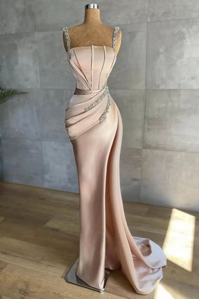 2022 chic sheath mermaid evening dresses latest spaghetti strap sequins pleats long formal party celebrity gowns robe de mariage, Black;red
2022 chic sheath mermaid evening dresses latest spaghetti strap sequins pleats long formal party celebrity gowns robe de mariage, Black;red