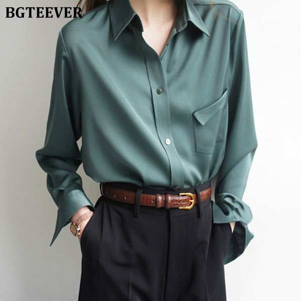 spring chic ladies satin blouses vintage lapel women single-breasted shirts 2022 elegant female ol blusas, White
spring chic ladies satin blouses vintage lapel women single-breasted shirts 2022 elegant female ol blusas, White