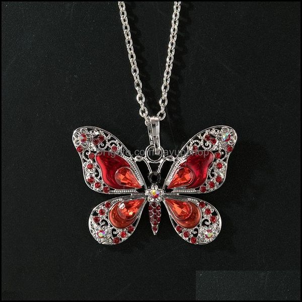 chains necklaces pendants jewelry butterfly animal chain for women rhinestone gold color clavicle mujer 2021 acces dn, Silver
chains necklaces pendants jewelry butterfly animal chain for women rhinestone gold color clavicle mujer 2021 acces dn, Silver