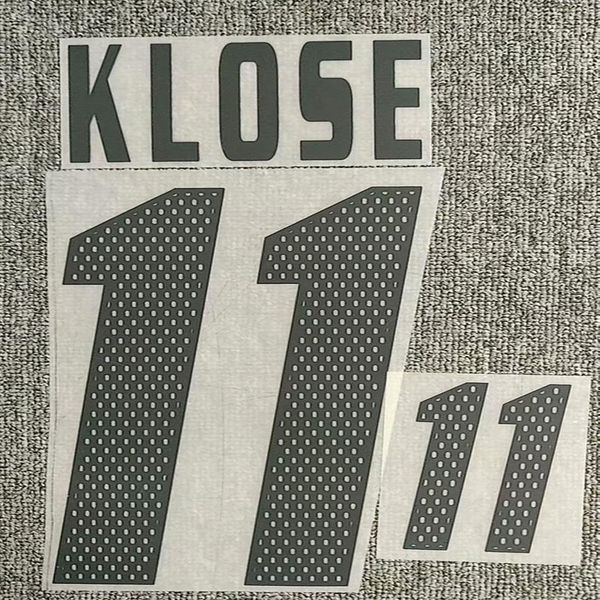 2002 #11 klose nameset #13 ballack printing diy customize any name number iron transfer badge2551
2002 #11 klose nameset #13 ballack printing diy customize any name number iron transfer badge2551