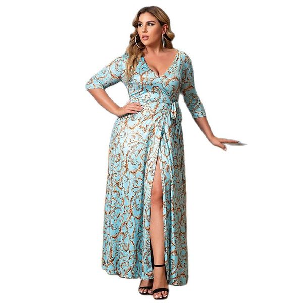 plus size evening dresses summer v neck short sleeve printed a line light blue party prom dress robe de mariée in stock, Black;red
plus size evening dresses summer v neck short sleeve printed a line light blue party prom dress robe de mariée in stock, Black;red