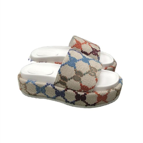 2022 trends recommended women's platform sandals flip-flops multicolor g linen rubber sole pattern bright colors low heel340i, Black
2022 trends recommended women's platform sandals flip-flops multicolor g linen rubber sole pattern bright colors low heel340i, Black