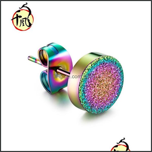 stud titanium steel matte earrings mens and womens fashion ear clips pearl sand earring european american wholesale drop delivery 202 dhim3, Golden;silver
stud titanium steel matte earrings mens and womens fashion ear clips pearl sand earring european american wholesale drop delivery 202 dhim3, Golden;silver
