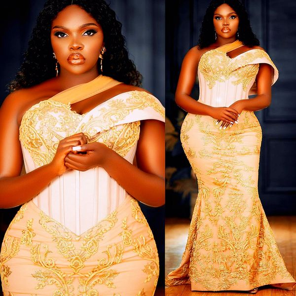 2022 plus size arabic aso ebi lace mermaid prom dresses one shoulder evening formal party second reception birthday engagement gowns dress z, Black
2022 plus size arabic aso ebi lace mermaid prom dresses one shoulder evening formal party second reception birthday engagement gowns dress z, Black