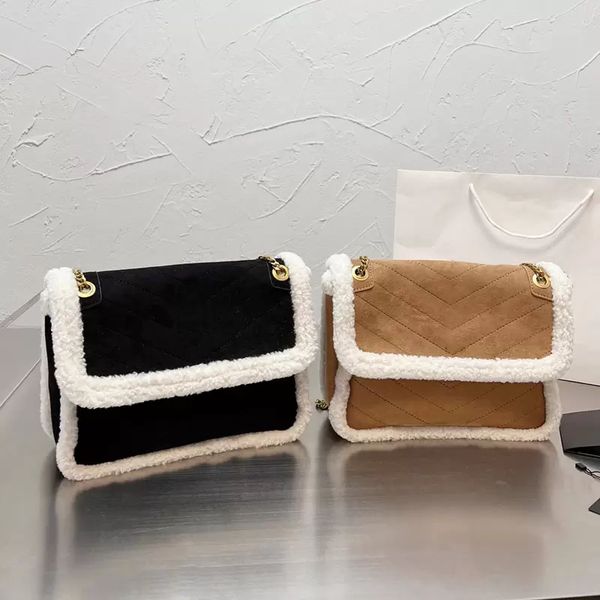 2021 autumn winter messenger bags classic flap square calfskin shaerling fur vintage famous luxury designer crossbody shoulder totes handbag
2021 autumn winter messenger bags classic flap square calfskin shaerling fur vintage famous luxury designer crossbody shoulder totes handbag
