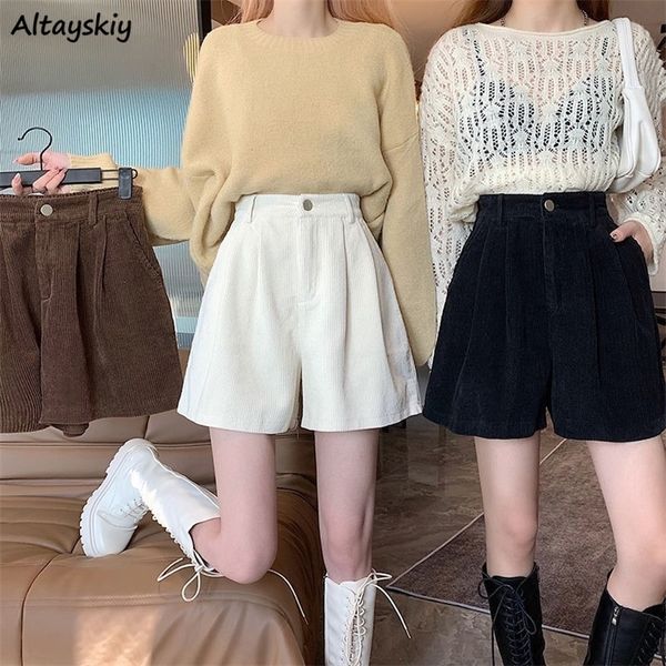 shorts women autumn college friends simple pure corduroy arrival mujer cozy design casual fashion basic feminino ulzzang ins 220527, White;black
shorts women autumn college friends simple pure corduroy arrival mujer cozy design casual fashion basic feminino ulzzang ins 220527, White;black