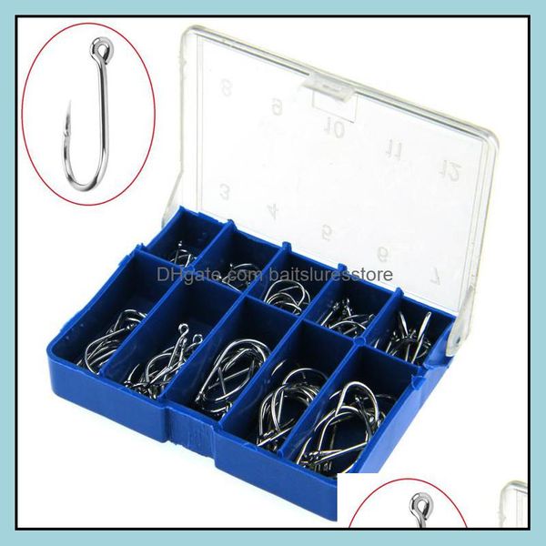 fishing hooks sports outdoors 100pcs/1box 3-12 sier ise hook high carbon steel barbed pesca carp tackle accessories blue box drop delivery
fishing hooks sports outdoors 100pcs/1box 3-12 sier ise hook high carbon steel barbed pesca carp tackle accessories blue box drop delivery