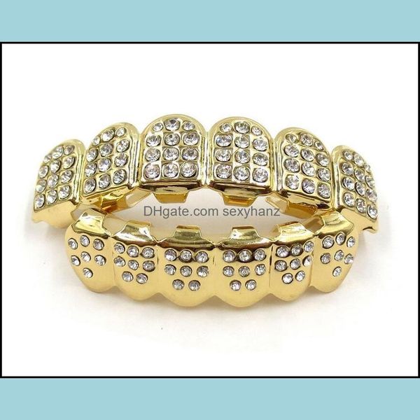 grillz dental grills body jewelry hip hop iced out cz diamonds teeth sier hiphop gold tooth grillz rhinestone ottom grill set shin, Black
grillz dental grills body jewelry hip hop iced out cz diamonds teeth sier hiphop gold tooth grillz rhinestone ottom grill set shin, Black