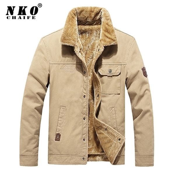 chaifenko brand men's bomber jacket parka coat men winter thick warm fleece casual coat men fashion cotton fur collar jacket men 201126, Black
chaifenko brand men's bomber jacket parka coat men winter thick warm fleece casual coat men fashion cotton fur collar jacket men 201126, Black