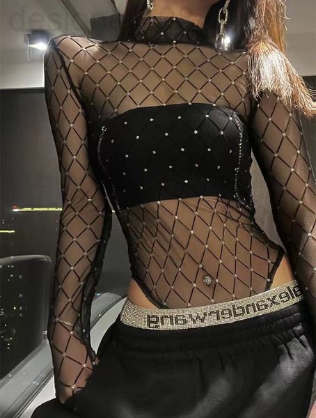 women's t-shirt designer the new style of spring and summer see through mesh bottom is 0a50, White
women's t-shirt designer the new style of spring and summer see through mesh bottom is 0a50, White