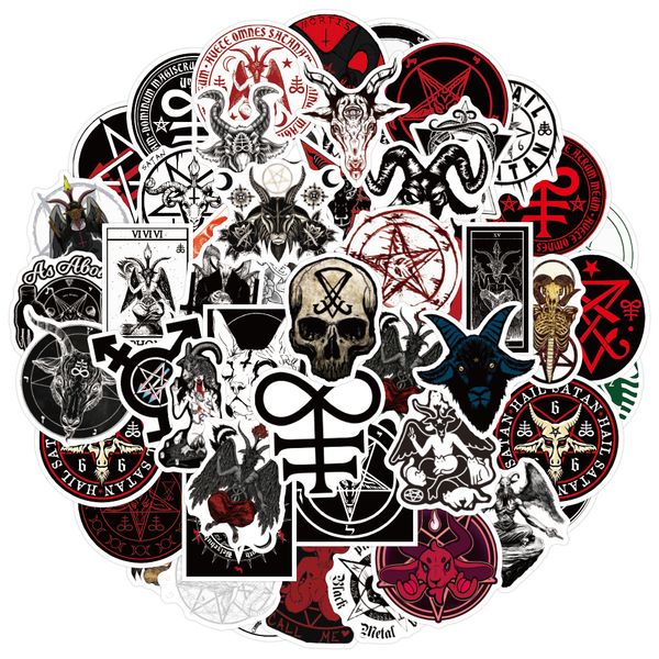 50pcs satanic stickers devil stickers satan demon graffiti sticker for diy luggage lapskateboard
50pcs satanic stickers devil stickers satan demon graffiti sticker for diy luggage lapskateboard