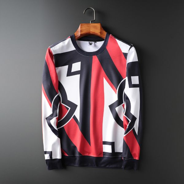european and american men's wear summer 2022 new long-sleeved round collar trend of printing fashion fleece, Black
european and american men's wear summer 2022 new long-sleeved round collar trend of printing fashion fleece, Black