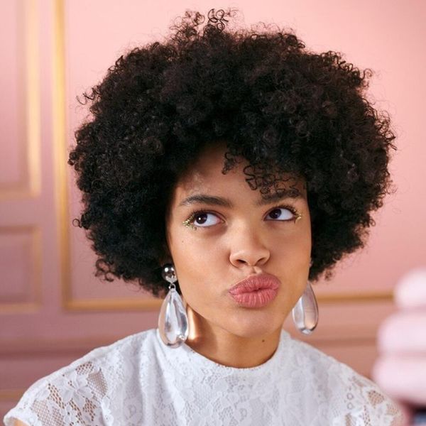 afro kinky curly wig with bangs high puff full machine made wig remy brazilian short curl human hair wigs, Black;brown
afro kinky curly wig with bangs high puff full machine made wig remy brazilian short curl human hair wigs, Black;brown