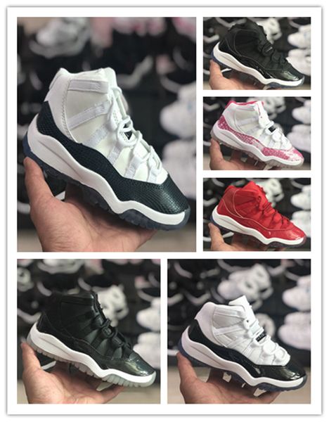 2022 kids 11s kid basketball shoes space cool grey jam bred concords youth fashion boys sneakers children boy girl white athletic toddlers o, Black
2022 kids 11s kid basketball shoes space cool grey jam bred concords youth fashion boys sneakers children boy girl white athletic toddlers o, Black