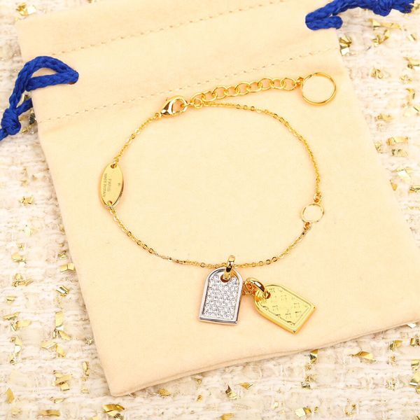 2022 charm pendant necklace with recentange shape with diamond for women wedding jewelry gift have box stamp bracelet ps7591, Silver
2022 charm pendant necklace with recentange shape with diamond for women wedding jewelry gift have box stamp bracelet ps7591, Silver