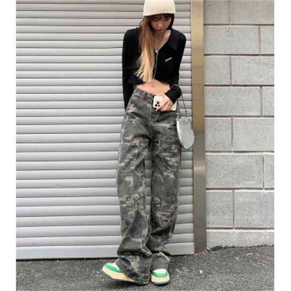women's shorts american camouflage pants hip hop loose wide leg overalls jeans women's fashion spring rwnj, White;black
women's shorts american camouflage pants hip hop loose wide leg overalls jeans women's fashion spring rwnj, White;black