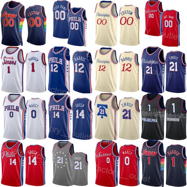 men kids women screen print basketball james harden jersey 1 tobias harris 12 joel embiid 21 georges niang 20 tyrese maxey 0 danny green 14, Black;red
men kids women screen print basketball james harden jersey 1 tobias harris 12 joel embiid 21 georges niang 20 tyrese maxey 0 danny green 14, Black;red