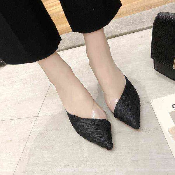 sandals women shoes pumps 2022 new french pointed high heels fashion splicing transparent mid heeled slippers beach sandals summer 220412, Black
sandals women shoes pumps 2022 new french pointed high heels fashion splicing transparent mid heeled slippers beach sandals summer 220412, Black