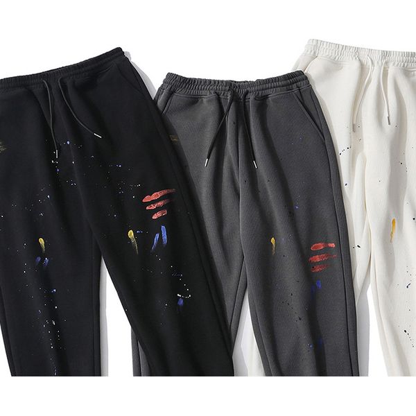 pants mens casual sweatpants painting print jogger young men harem 2021 aa, Black 
pants mens casual sweatpants painting print jogger young men harem 2021 aa, Black