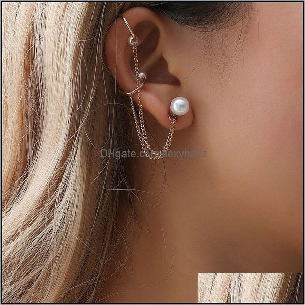 dangle chandelier earrings jewelry fashion tassel chain imitation pearl for women punk style ear cuff clip female drop delivery 2021 wao96, Silver
dangle chandelier earrings jewelry fashion tassel chain imitation pearl for women punk style ear cuff clip female drop delivery 2021 wao96, Silver