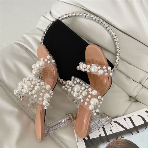 eilyken new transparent pvc string bead shoes woman fashion open toe slippers crystal perspex heels slides beach sandale femme shdgladhg, Black
eilyken new transparent pvc string bead shoes woman fashion open toe slippers crystal perspex heels slides beach sandale femme shdgladhg, Black