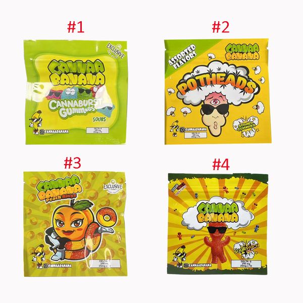 250mg cannaa banana bags d8 sour burst empty gummies candy packaging glossy material edibles
250mg cannaa banana bags d8 sour burst empty gummies candy packaging glossy material edibles
