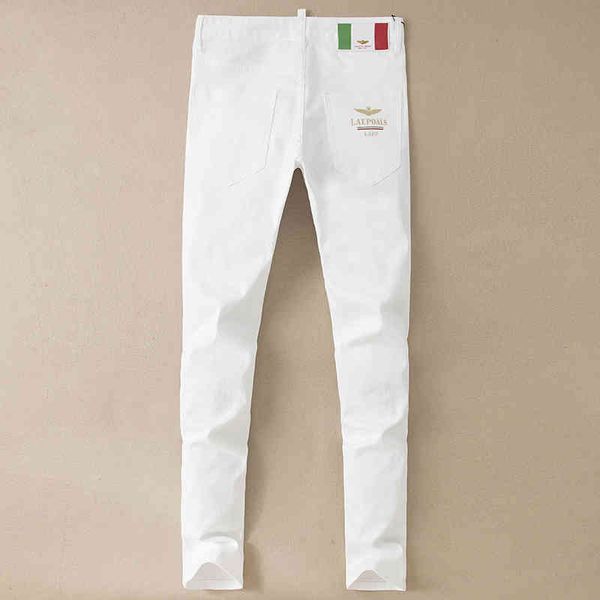 men's clothing brand 2022 summer new men's white thin jeans korean slim fit fashion casual pants, Blue
men's clothing brand 2022 summer new men's white thin jeans korean slim fit fashion casual pants, Blue