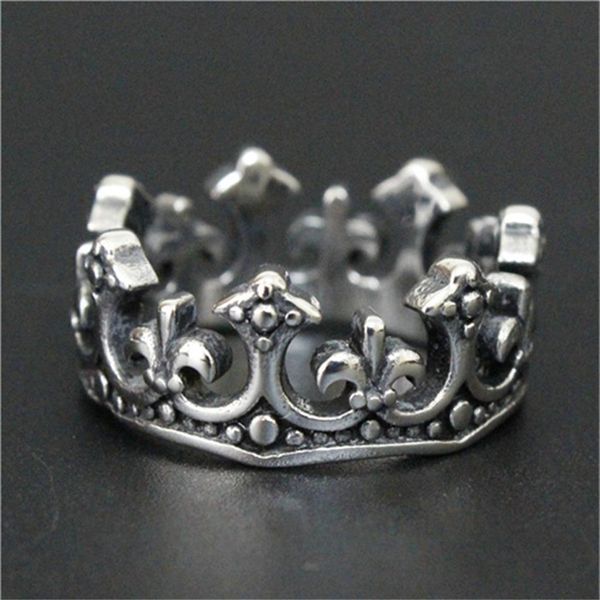 1pc men boy fleur de lis crown ring 16l stainless steel selling popular cool crown ring226m, Silver
1pc men boy fleur de lis crown ring 16l stainless steel selling popular cool crown ring226m, Silver