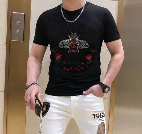 novelty diamond stone men's t-shirts breathable cotton t shirt men drill streetwear slim fit hip hop tees shirt homme 108, White;black
novelty diamond stone men's t-shirts breathable cotton t shirt men drill streetwear slim fit hip hop tees shirt homme 108, White;black
