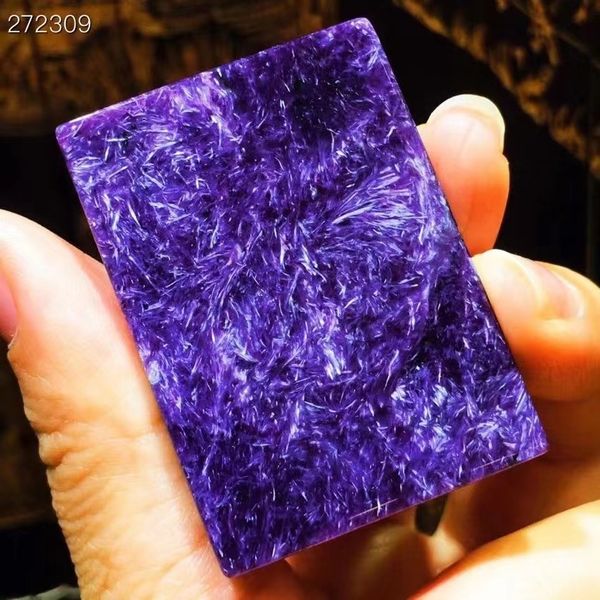 necklaces designer genuine natural purple charoite pendant rectangle 45.4x32.6x7.3mm big size woman men charoite love gift necklace jewelry, Silver
necklaces designer genuine natural purple charoite pendant rectangle 45.4x32.6x7.3mm big size woman men charoite love gift necklace jewelry, Silver