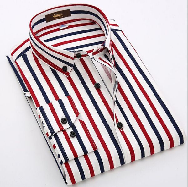 shirt man long sleeved wide striped stretch business casual shirt mens casual fashion shirt aa, White;black
shirt man long sleeved wide striped stretch business casual shirt mens casual fashion shirt aa, White;black