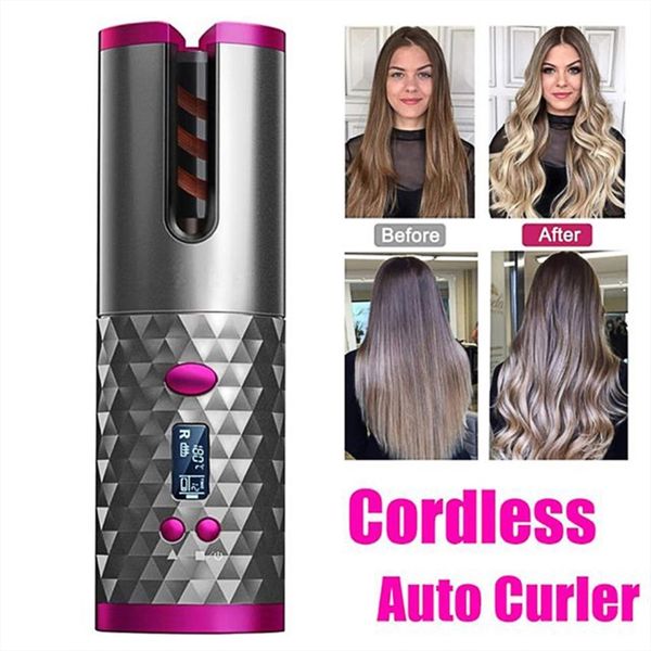 wireless automatic curling iron usb rechargeable curling iron curling lcd display adjustable carrying hair styling tool styler 220624
wireless automatic curling iron usb rechargeable curling iron curling lcd display adjustable carrying hair styling tool styler 220624
