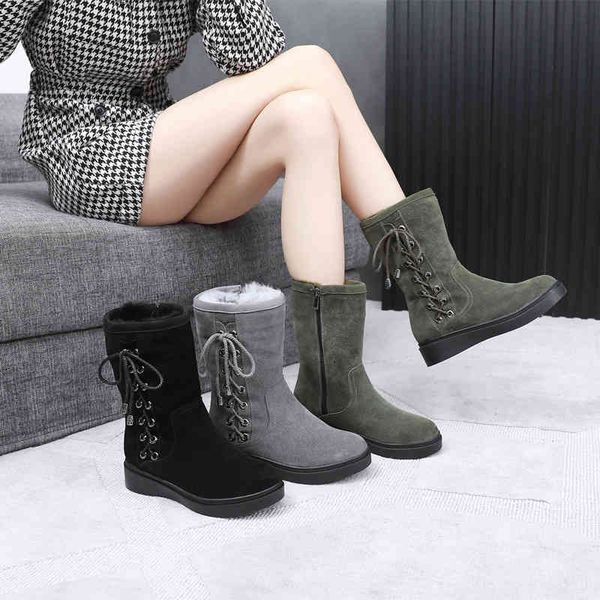 boots snow boots women's winter thick bottom large 43 medium tube warm thickened northeast cotton frosted leather 180u, Black
boots snow boots women's winter thick bottom large 43 medium tube warm thickened northeast cotton frosted leather 180u, Black