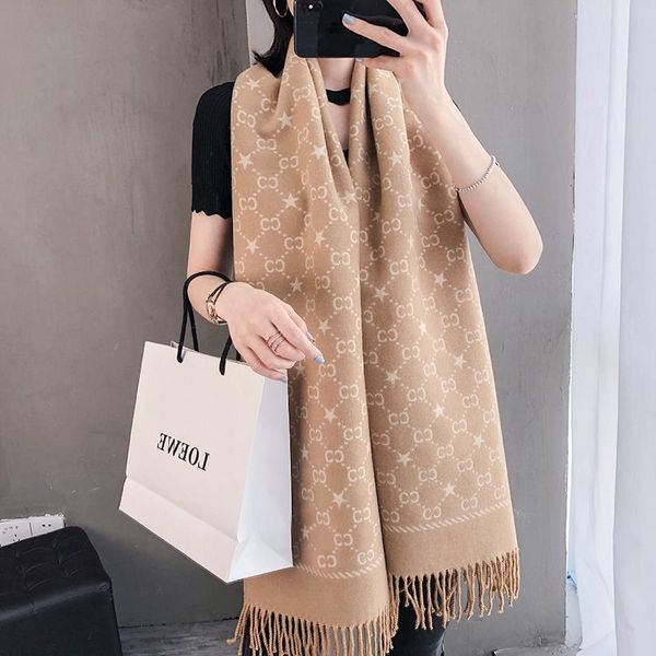 scarf for women autumn and winter versatile casual women's shawl tassel dual-use long thickened warm star scarf, Blue;gray
scarf for women autumn and winter versatile casual women's shawl tassel dual-use long thickened warm star scarf, Blue;gray