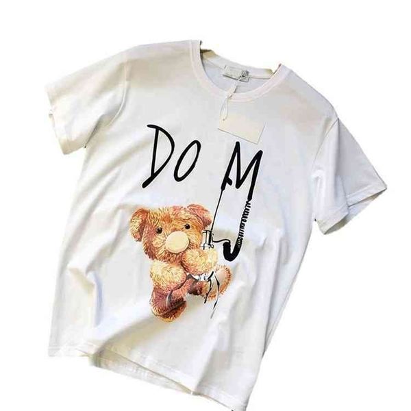 2022 new special offer summer d + lovers' letter print round neck t-shirt men's and women's casual loose short sleeves, White
2022 new special offer summer d + lovers' letter print round neck t-shirt men's and women's casual loose short sleeves, White