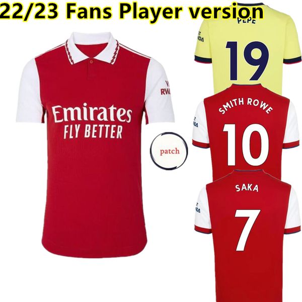 22 23 smith rowe pepe saka soccer jerseys fans player version odegaard thomas g.jesus martinelli tierney 2021 2022 2023 no more red football, Black;yellow
22 23 smith rowe pepe saka soccer jerseys fans player version odegaard thomas g.jesus martinelli tierney 2021 2022 2023 no more red football, Black;yellow