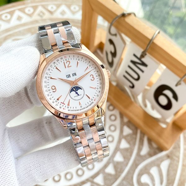 watches for mens automatic mechanical movement watch fashion wristwatch 40mm business wristwatches stainless steel case montre de luxe, Slivery;brown
watches for mens automatic mechanical movement watch fashion wristwatch 40mm business wristwatches stainless steel case montre de luxe, Slivery;brown