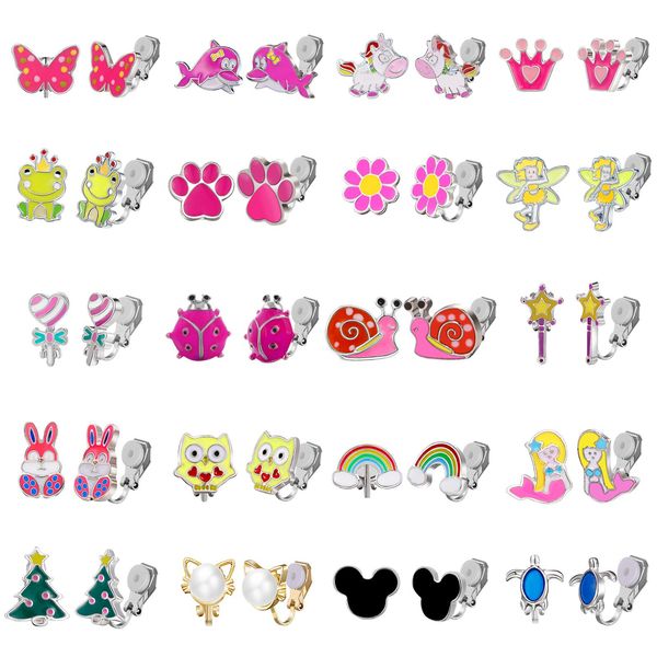 stud 18/ assorted clip on earrings for teens girlsclip pack womenclip set gri amubu, Golden;silver
stud 18/ assorted clip on earrings for teens girlsclip pack womenclip set gri amubu, Golden;silver